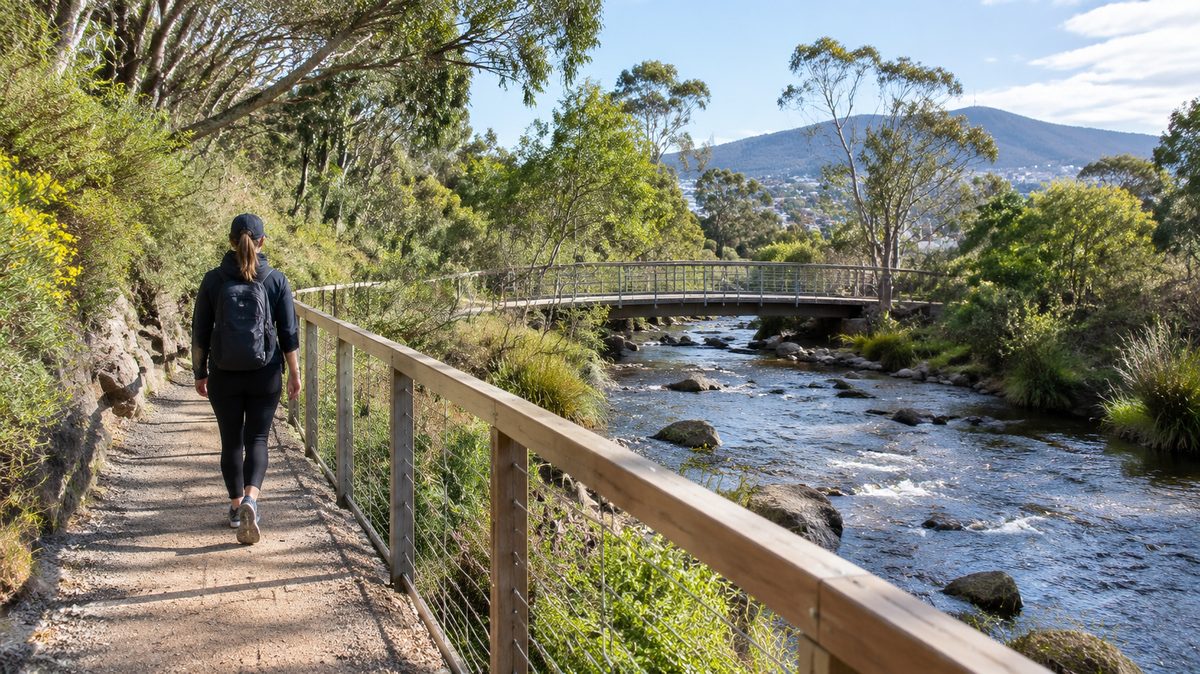 hobart rivulet walking track