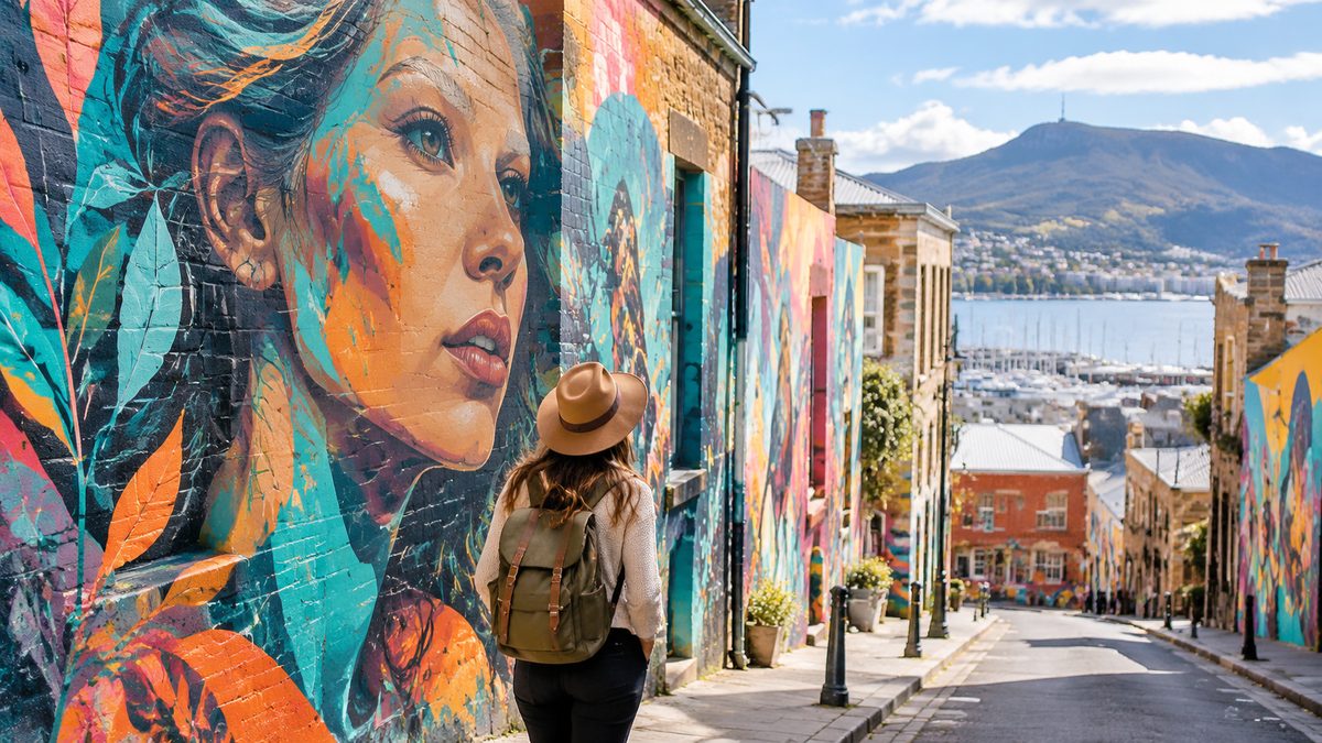 hobart street art walking guide