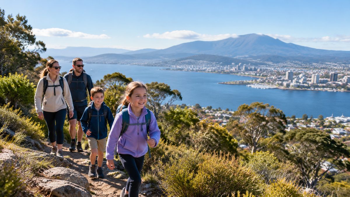 hobart easy walks for families