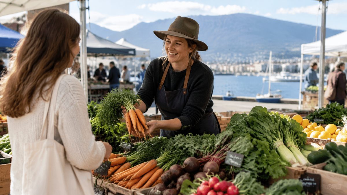 farm gate market hobart guide