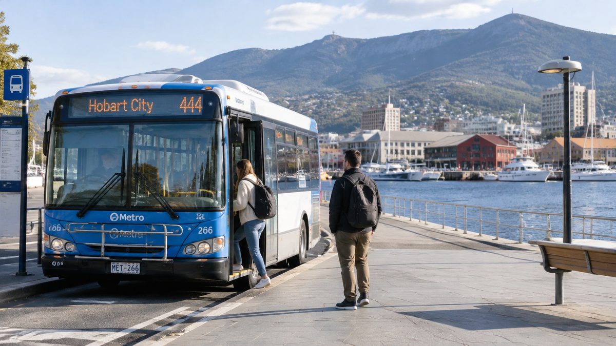 getting around hobart without a car
