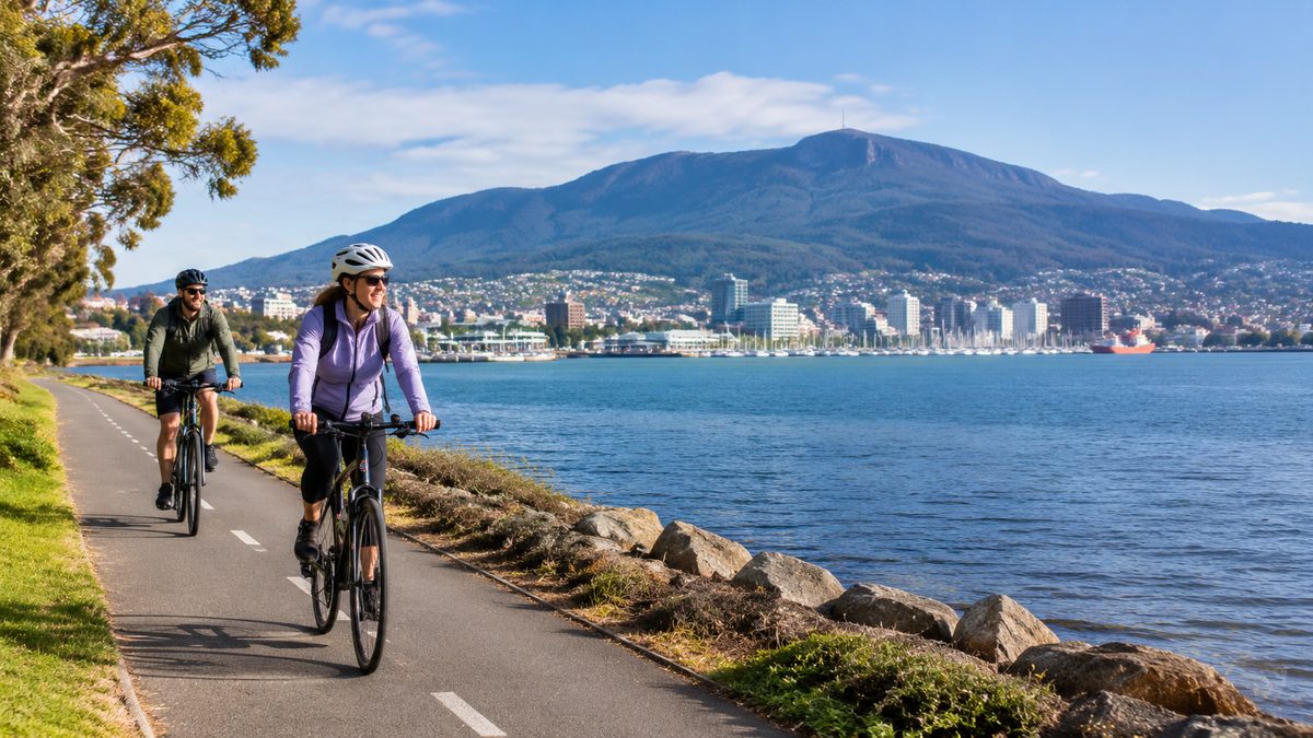 hobart cycling paths guide