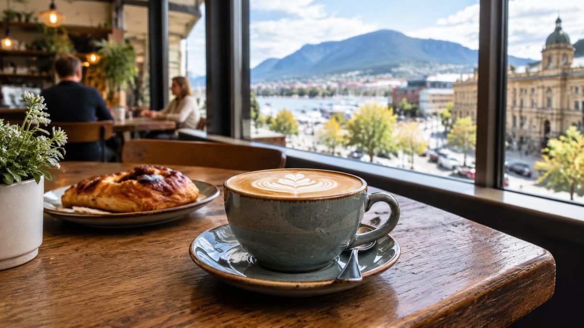 cafes in hobart city centre