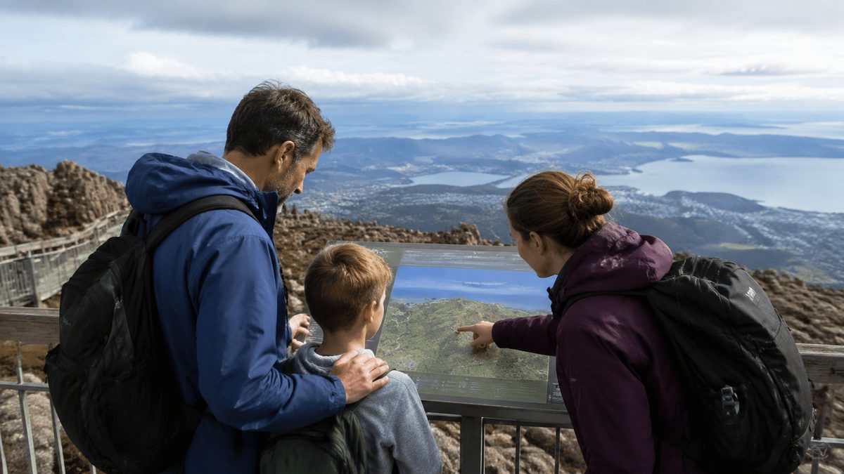 kunanyi mount wellington visitor planning