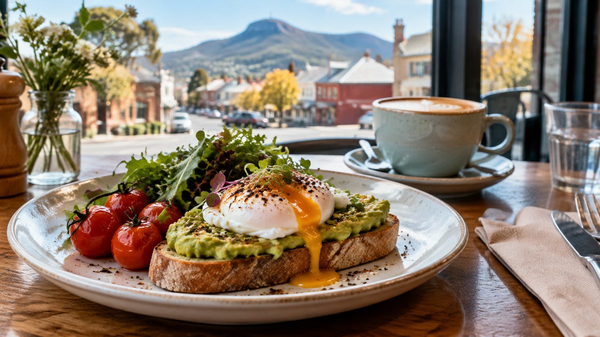 breakfast in north hobart
