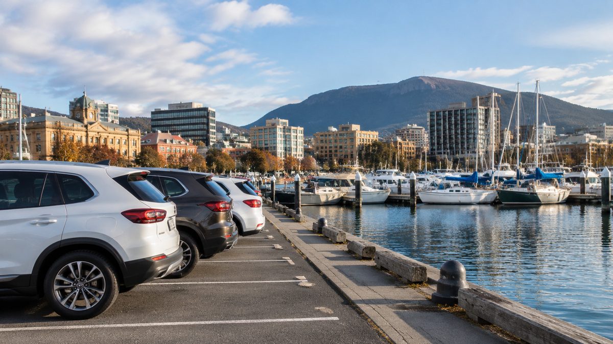 parking near hobart waterfront