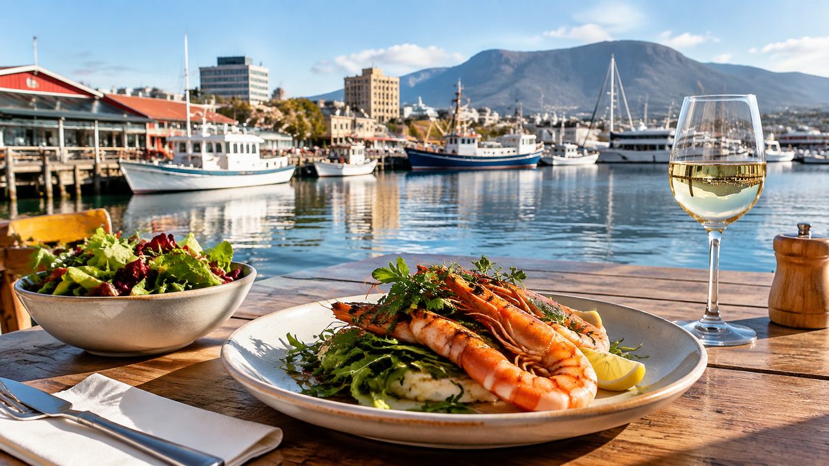 where to eat on hobart waterfront
