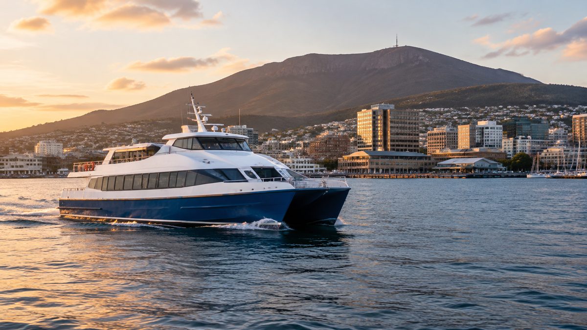 mona from hobart by ferry